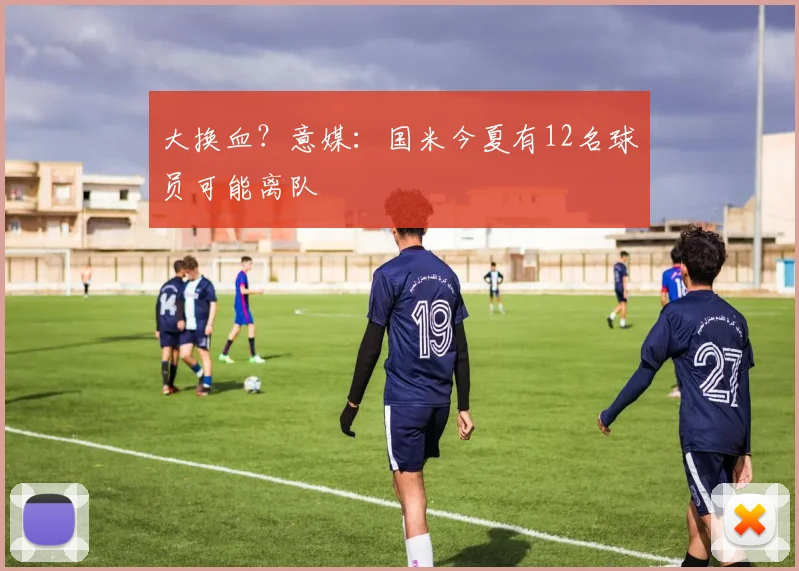 大换血？意媒：国米今夏有12名球员可能离队